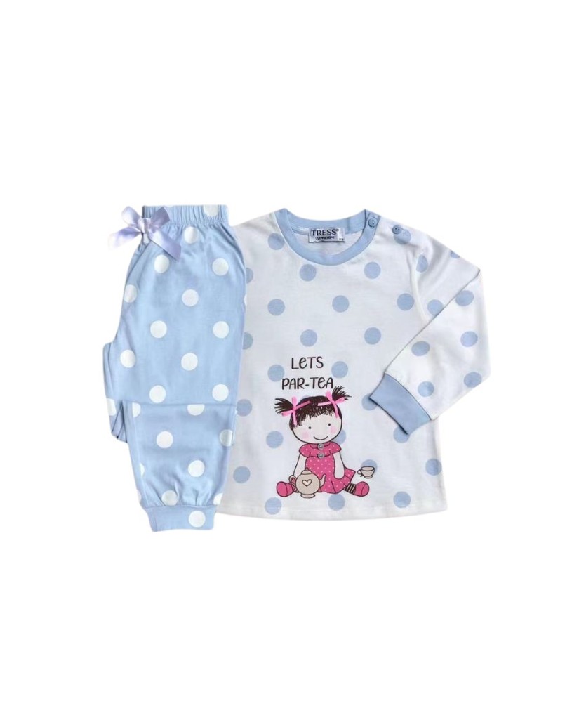 Pijama nina algodon LETS PAR TEA Tress